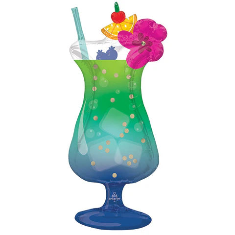 Anagram 37" Blue Hawaiian Drink